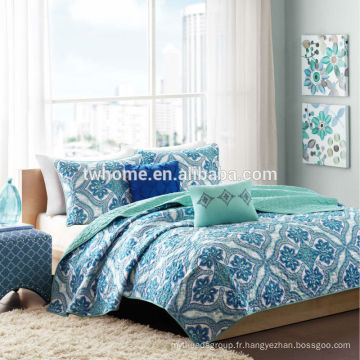 Ensemble de couette Coverline Lionna Literie Design Intelligent Lionna Blue